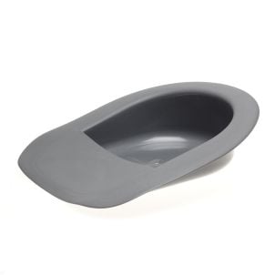 Case of 4 Medline Bariatric Bedpans Graphite DYNC8552