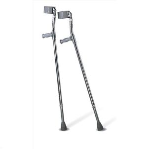 Case of Medline Crutch XL Super Replacement Tip Gray MDS80265W
