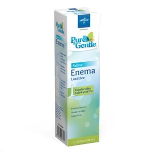 Case of Medline CURAD Disposable Saline Enema CUR095005B