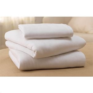 Case of Medline Soft Fit Knitted Contour Sheets White MDTDEALERPK1