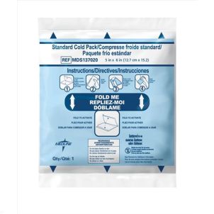 Case of Medline Standard Instant Cold Packs MDS137020