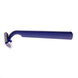 Case of Medline Twin Blade Facial Razors Blue BRN1312