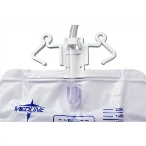 Box of 5 Medline Urinary Drain Bags DYND15207H