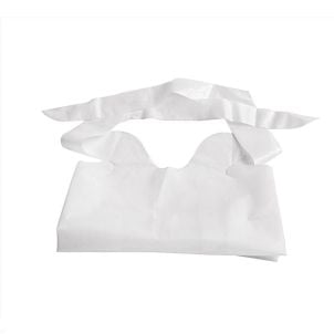 Case of Medline Waterproof Plastic Bibs in White NON24267A | 