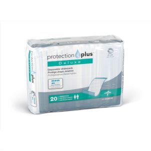 Case of Protection Plus Disposable Underpads - Blue | 120 36" X 23"