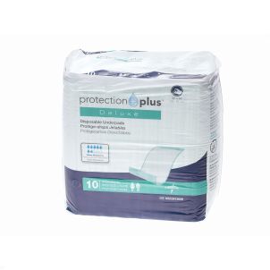 Case of Protection Plus Disposable Underpads - Blue | 60 36" X 30"