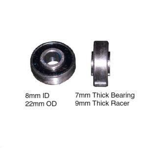 Silver Sport Recliner Caster Bearing Drive Medical STDS1011