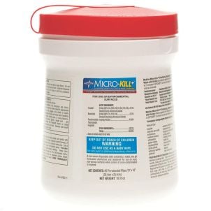 CN Medline Micro Kill+ Disinfectant Wipes MSC351220