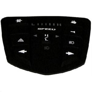 Cobra GT 4 Control Panel Overlay	C10-062-00200