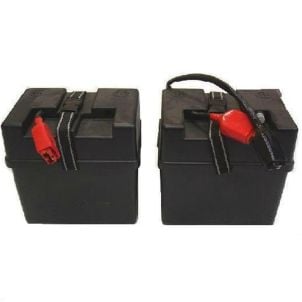 CP5115 - 2 Battery Cases: 1 & 2 Plug