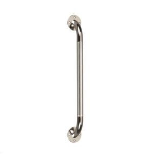 Drive Chrome Steel Grip Knurled Grab Bar, 18"