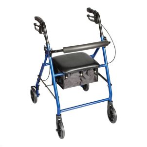 Blue Classics Rolling Walker by Carex 