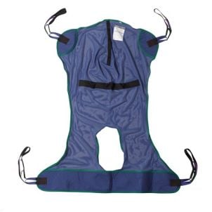 Drive Full Body Patient Lift Sling with Commode Cutout, Medium