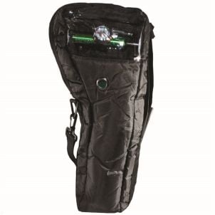 Black ValueAdvantage D Oxygen Cylinder Bag - Roscoe Medical 