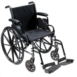 Cruiser III Light Weight Wheelchair Flip Back Desk Arms 