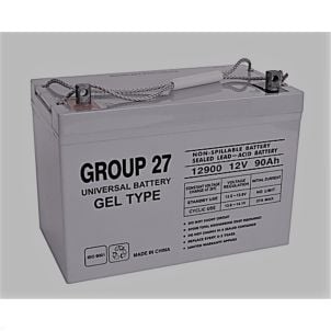 90Ah 12V Mobility Scooter Battery, Universal, Z1 Terminal UB-27 (Default)