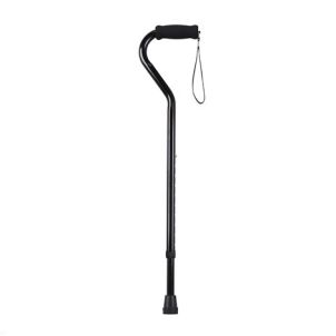Drive Foam Grip Offset Handle Walking Cane, Black