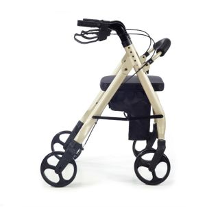 Prima Champagne Rollator Walker by Comodita, COM 100 C