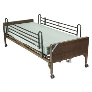 Delta Ultra Light Semi Electric Bed Full Rails Mattress 