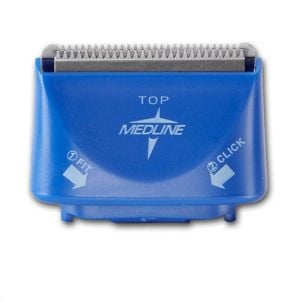 Medline Rechargeable MediClip Surgical Clipper Blades Blue DYND70850H