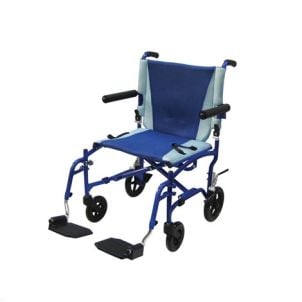 TranSport Aluminum Transport Wheelchair by Drive Medical TS19