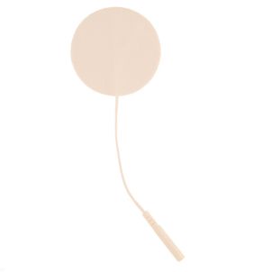  Electrodes, Foil Bag, 2.0" Round, White Foam - Current Solutions