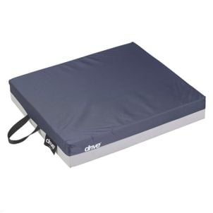 Drive Gel "E" Skin Protection Wheelchair Seat Cushion, 18" x 18" x 3"