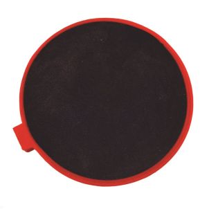  Poly Bag, 3" Round, Red, Rubber Electrode - Current Solutions
