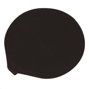  Poly Bag, 4" Round, Black, Rubber Electrode - Current Solutions