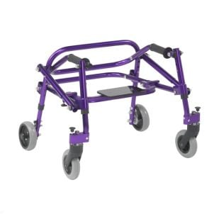 Tyke Nimbo Posterior Walker, Seat Extra Small Purple Drive Medical KA1200S-2GWP	