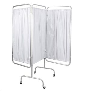 3 Panel White Privacy Screen by Drive Medical 13508