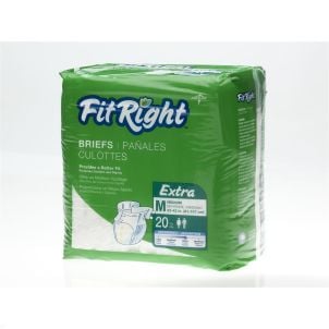 FitRight Extra Briefs - Medium | 20