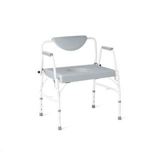Medline Bariatric Drop Arm Commode G1-400BDX1