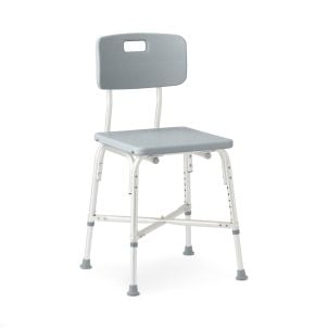 Medline Bariatric Aluminum Bath Bench with Back G2-100BAX1