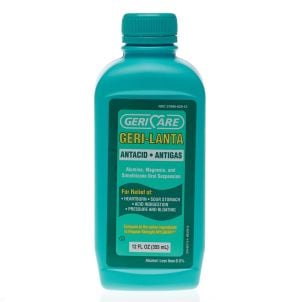 GERI CARE PHARMACEUTICALS Antacid Regular Strength Liquid OTC62912