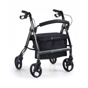 Spazio Graphite Walker Rollator by Comodita, COM 200 G