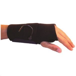  Premium Conductive Wrist Brace, Silver Mesh Electrodes: RIGHT, Large/XL - Current Solutions