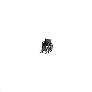 HAMMERTONE WHEELCHAIR- 16 INCH WITH DETACHABLE FULL ARMS & ELEVATING LEGREST by Nova