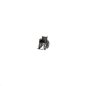 HAMMERTONE WHEELCHAIR- 16 INCH WITH DETACHABLE FULL ARMS & SWINGAWAY FOOTREST by Nova