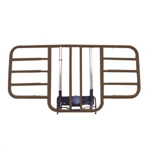 Brown Steel Bed Rails and Accident Prevention - Roscoe Medical