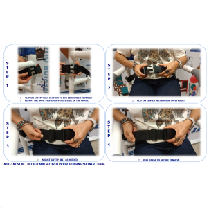 Safety Belt for Beach Wheelchairs by MJM, BB-22