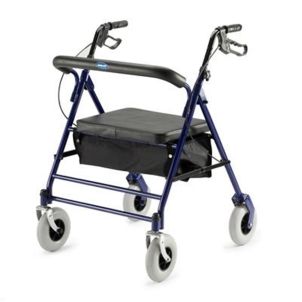 Invacare Bariatric Walker Rollator 66550, Blue