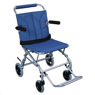 Super Ultra Light Weight Folding Travel Transport Chair Bag SL18, Blue