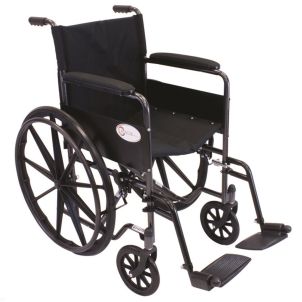 Silver Steel K1-Lite Wheelchair - Roscoe Medical