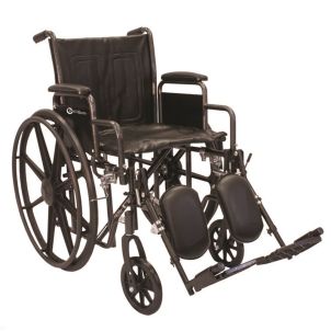 Silver Steel K2-Lite Wheelchair - Roscoe Medical