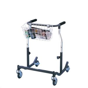 Drive Anterior Rehab Safety Roller, Fixed Width, Adult, Silver Vein ce 1000 bk