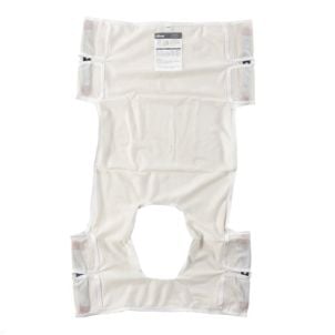 Mesh Patient Lift Sling with Commode Cutout by Drive Medical