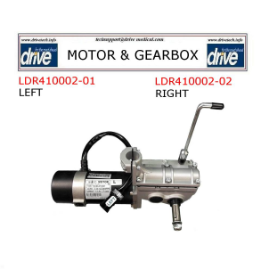 Medalist Left Motor & Gear Box Drive Medical LDR410002-01