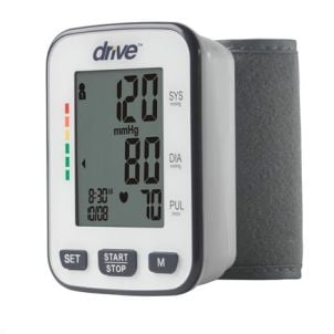 Drive Wrist Blood Pressure Monitor, Deluxe BP3200