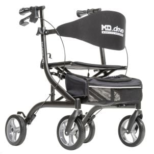 Black MD by Drive Excursion X20 Rollator by Drive Medical, MD700920BK